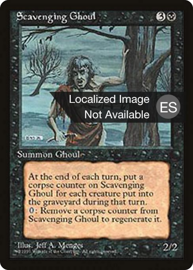 Scavenging Ghoul (4BB-) - Fourth Edition Foreign Black Border
