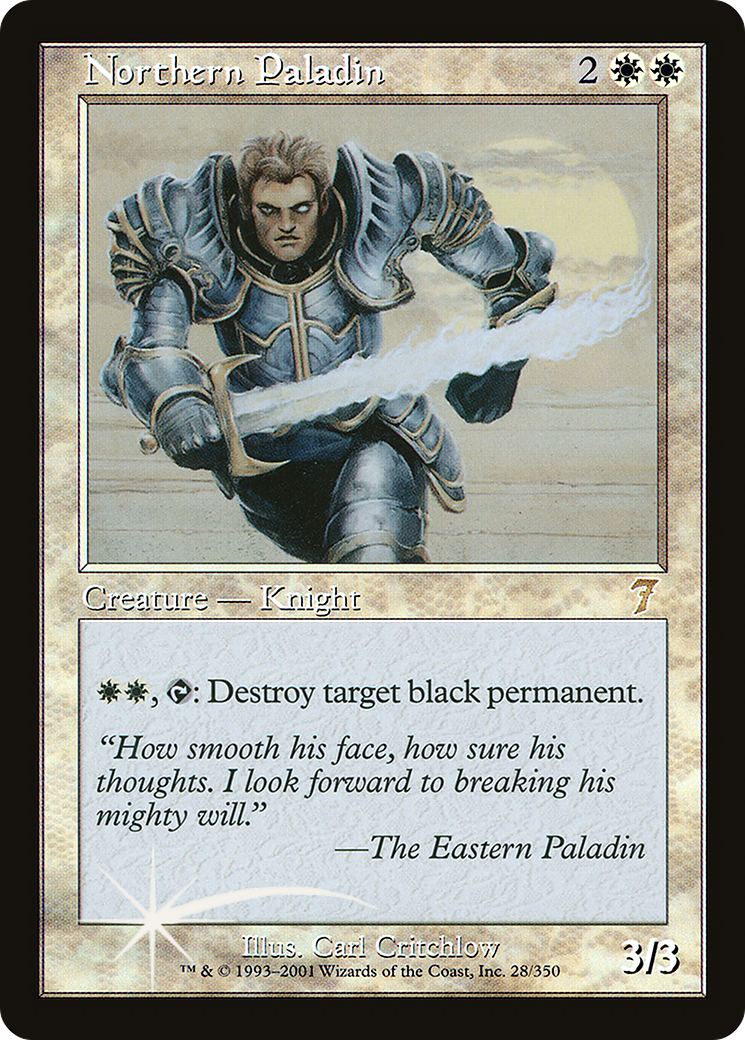 Northern Paladin (7ED-028) - 7th Edition Foil