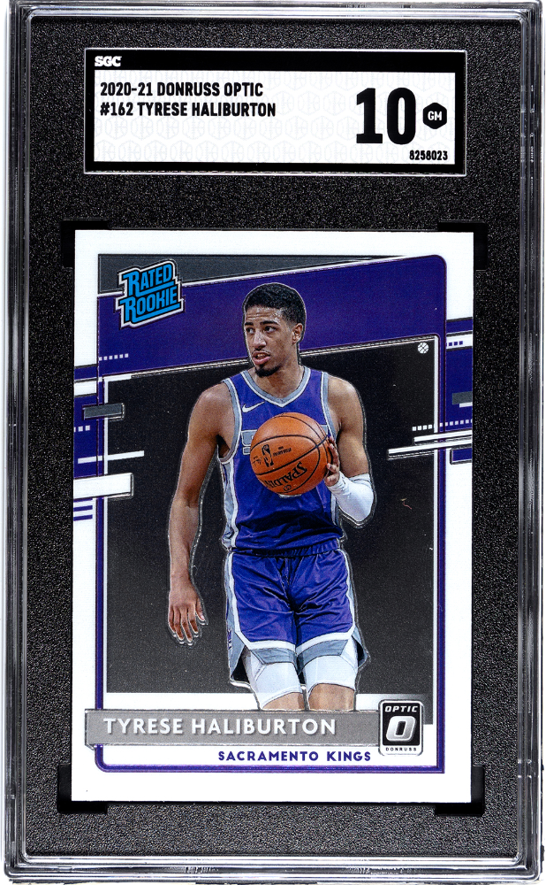 2020-21 Donruss Optic #162 Tyrese Haliburton SGC 10 (Rookie) | Eastridge Sports Cards