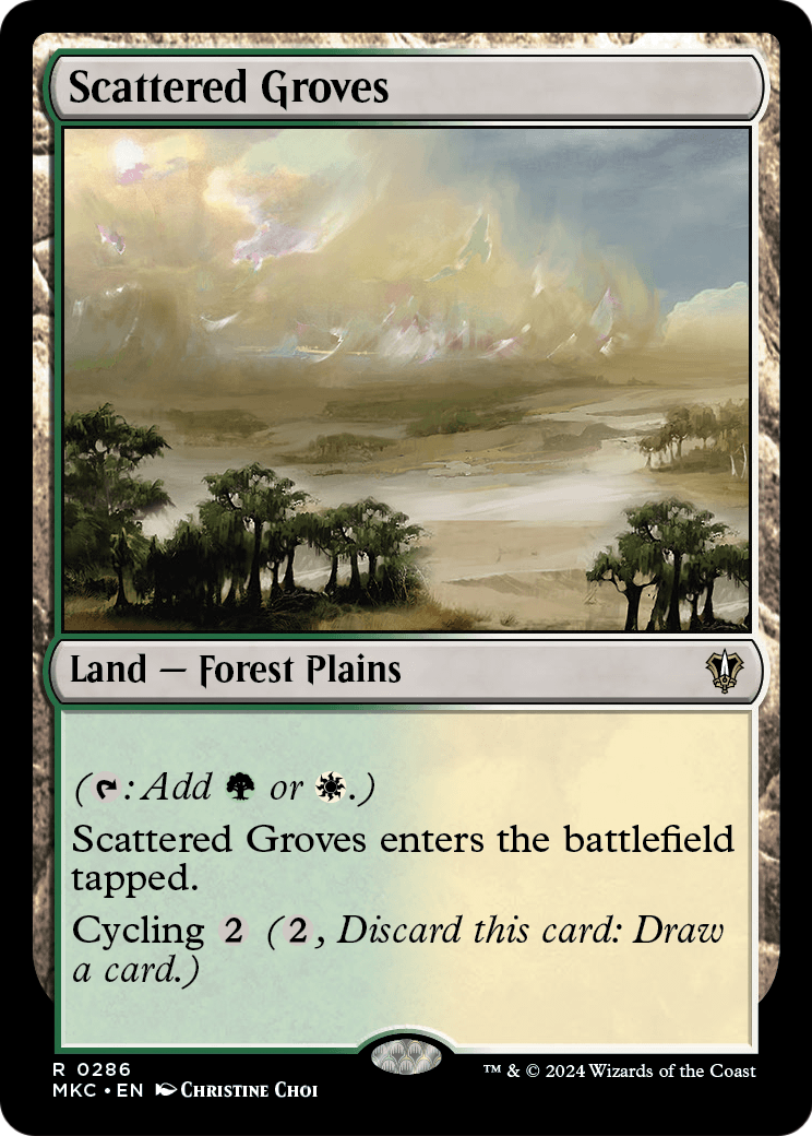 Scattered Groves (MKC-286) - Murders at Karlov Manor Commander