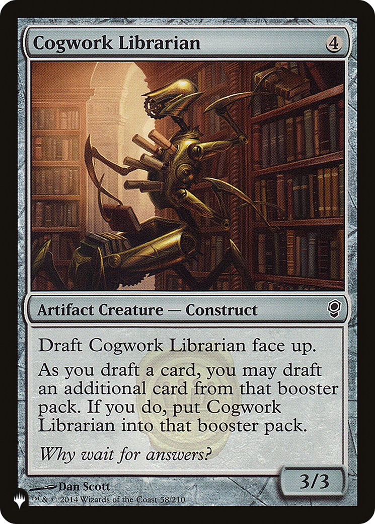 Cogwork Librarian (LIST-58/210) - The List