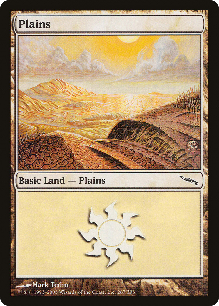Plains (287) (MRD-287) - Mirrodin