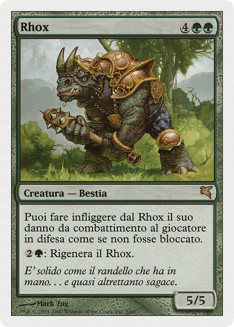Rhox (Italian) - 