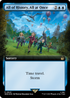 All of History, All at Once (Extended Art) (Surge Foil) (WHO-943) - Doctor Who: (Extended Art) Foil