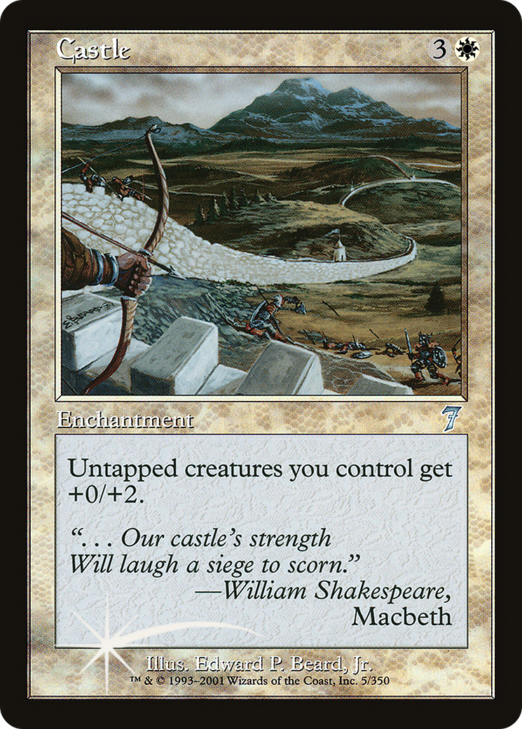 Castle (7ED-005) - 7th Edition Foil