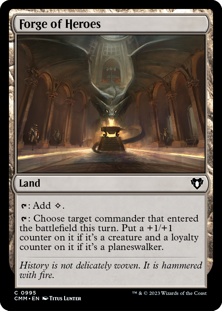 Forge of Heroes (CMM-995) - Commander Masters