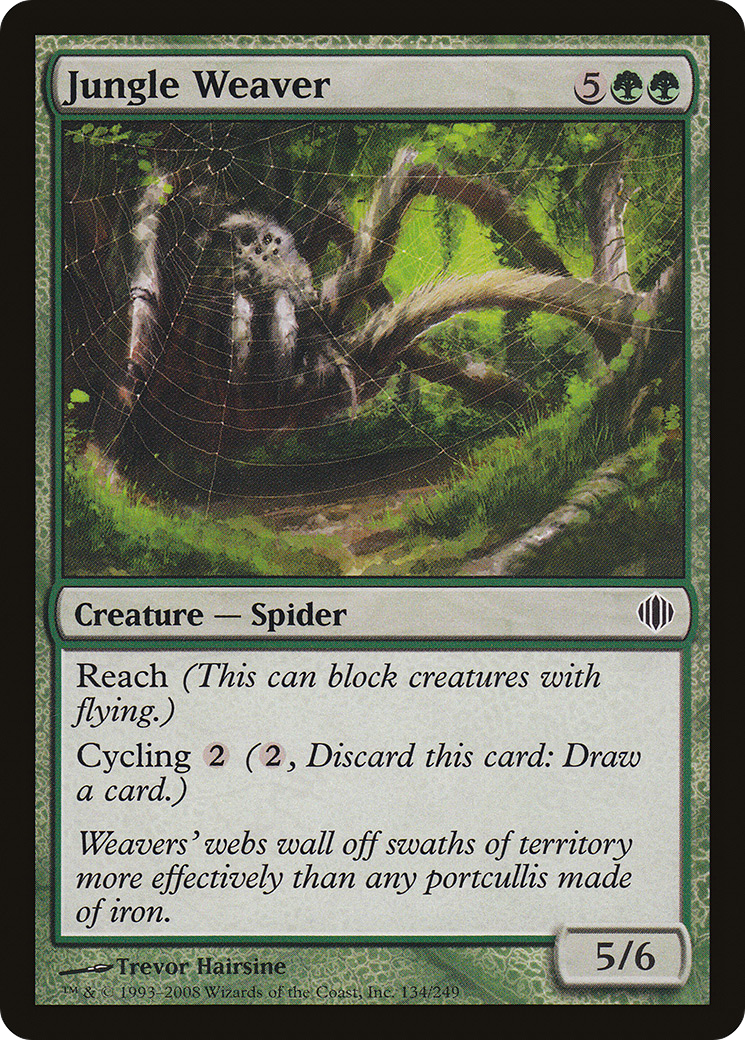 Jungle Weaver (ALA-134) - Shards of Alara Foil