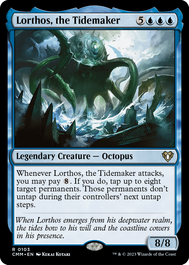 Lorthos, the Tidemaker (CMM-103) - Commander Masters
