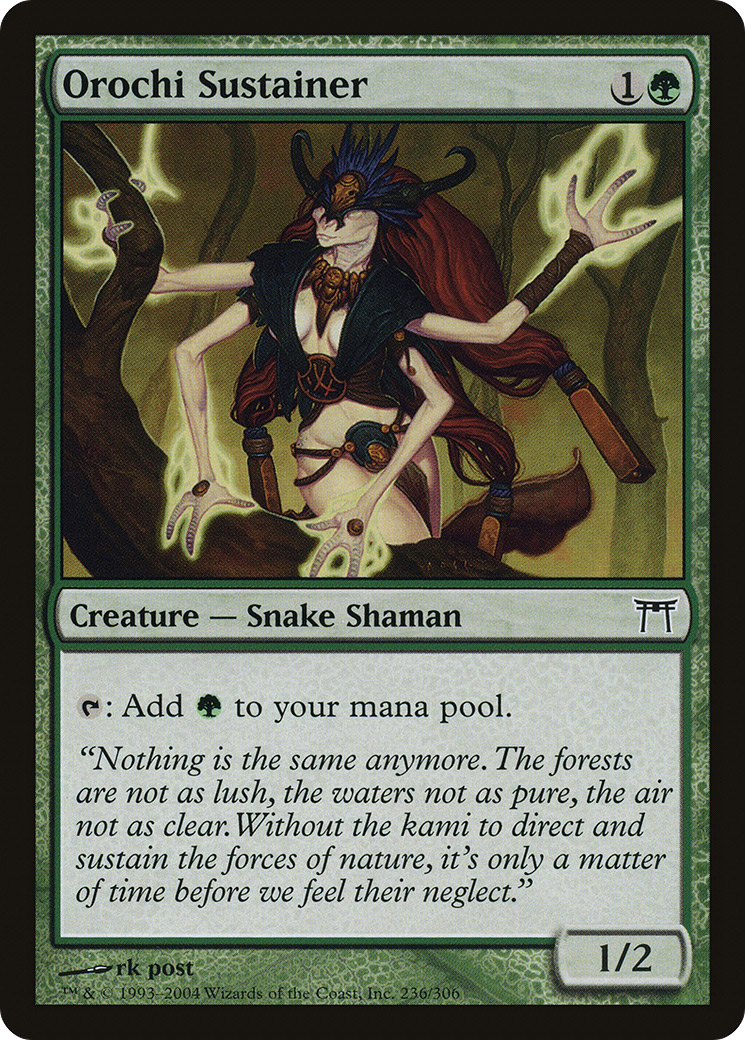 Orochi Sustainer (CHK-236) - Champions of Kamigawa Foil