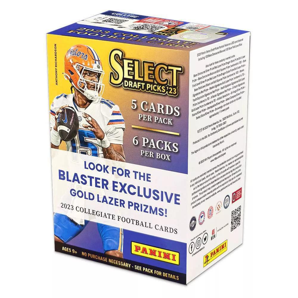 2023 Panini Select Draft Picks Football Blaster Box | Eastridge Sports Cards