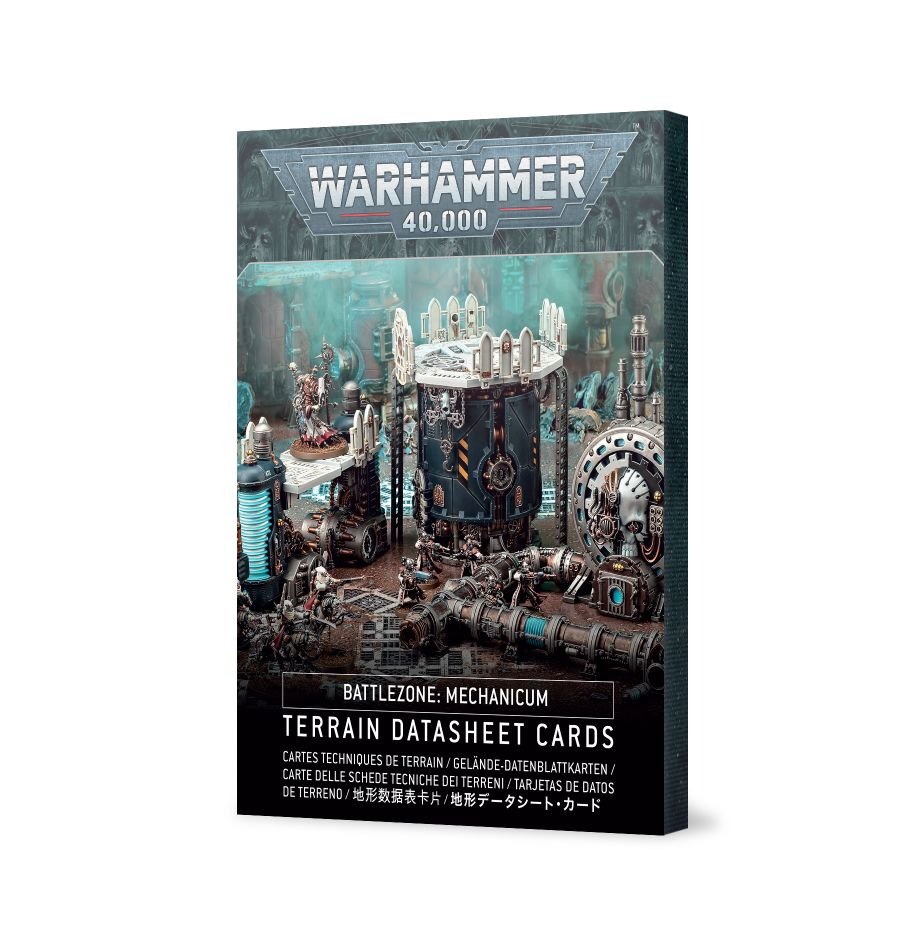 Battlezone: Mechanicum - Terrain Datasheet Cards