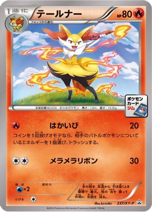 Braixen - 237/XY-P (237/XY-P) - XYP XY Promos