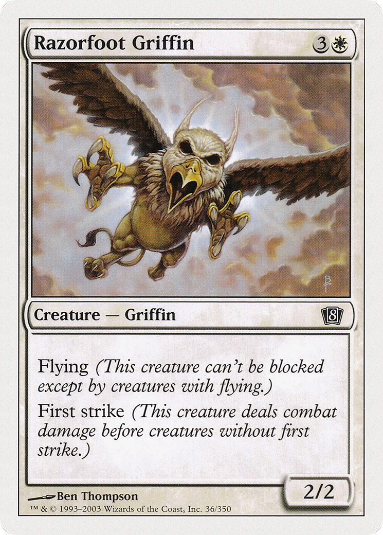 Razorfoot Griffin (8ED-036) - 8th Edition