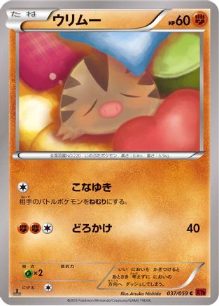 Swinub (037/059) - XY8Br Red Flash 1st Edition
