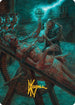 Rooftop Storm Art Card (Gold-Stamped Signature) (AAINR-008) - Art Series: Innistrad Remastered