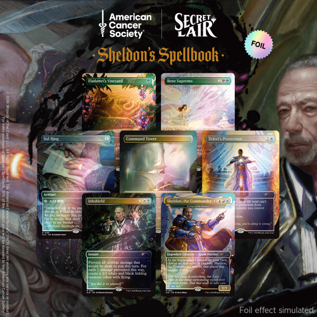 Secret Lair - Sheldon's Spellbook Rainbow Foil Edition (Sealed)