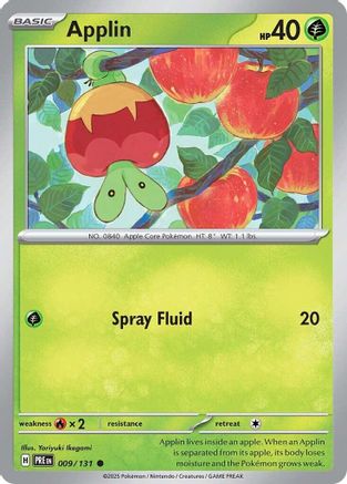 Applin (009) [SV Prismatic Evolutions] - Common