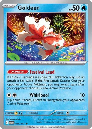 Goldeen (020) [SV Prismatic Evolutions] - Common