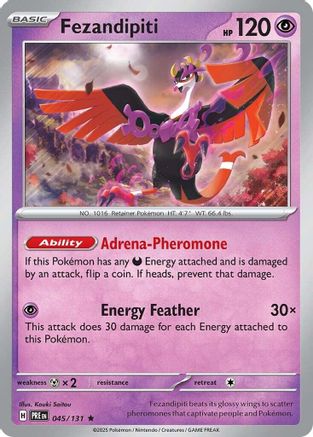 Fezandipiti (045) Reverse Holofoil [SV Prismatic Evolutions] - Rare