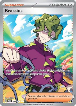 Brassius (135) Holofoil [SV Prismatic Evolutions] - Ultra Rare