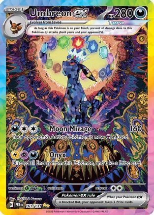 Umbreon ex (161/131) Holofoil [SV Prismatic Evolutions] - Special Illustration Rare