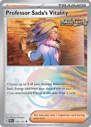 Professor Sada's Vitality (Poke Ball Pattern) (120) Holofoil [SV Prismatic Evolutions] - Uncommon