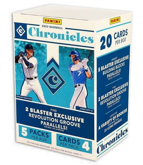 2022 Panini Chronicles Baseball Blaster Box