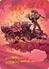 Burner Rocket Art Card (Gold-Stamped Signature) (AADFT-041) - Art Series: Aetherdrift
