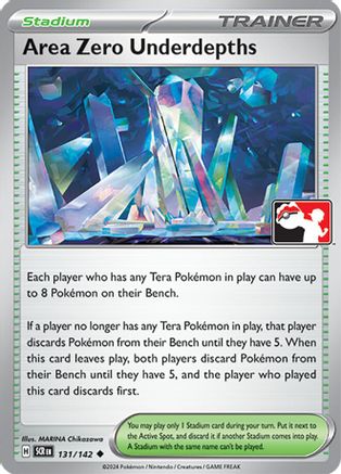Area Zero Underdepths (131/142) Holofoil [Prize Pack Series Cards] - Uncommon