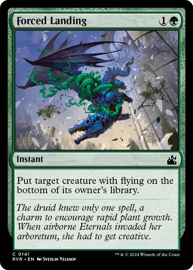 Forced Landing (RVR-141) - Ravnica Remastered