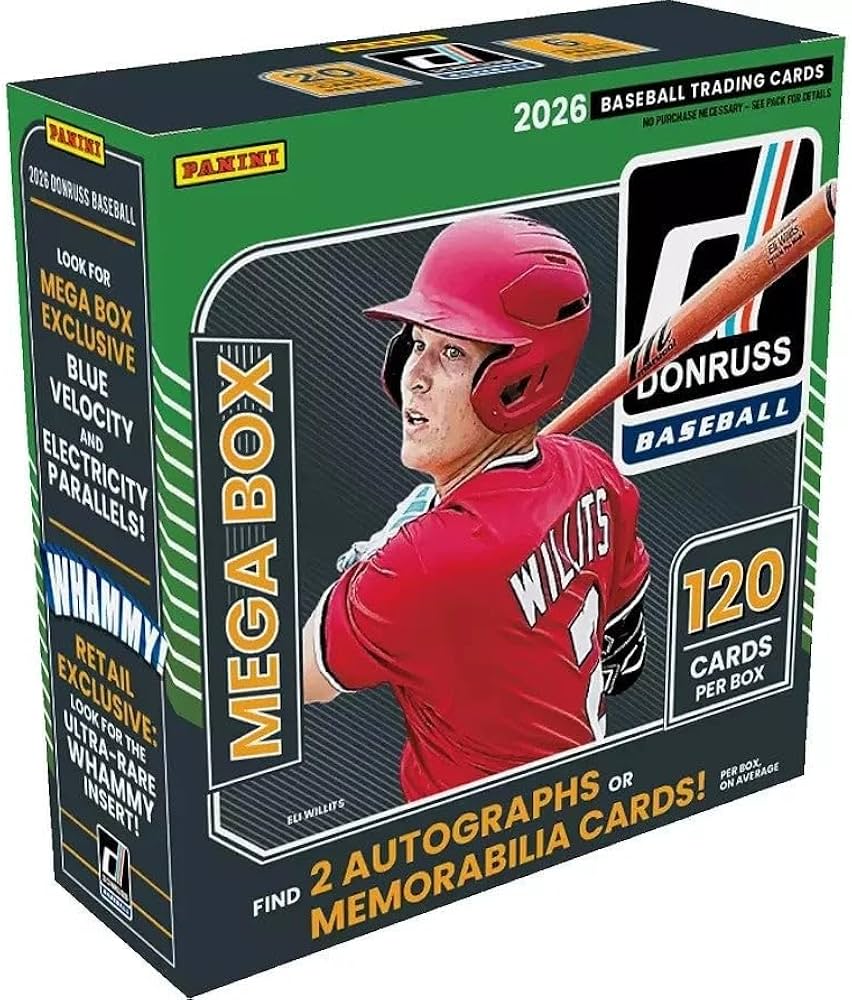 2026 Panini Donruss Racing Mega Box