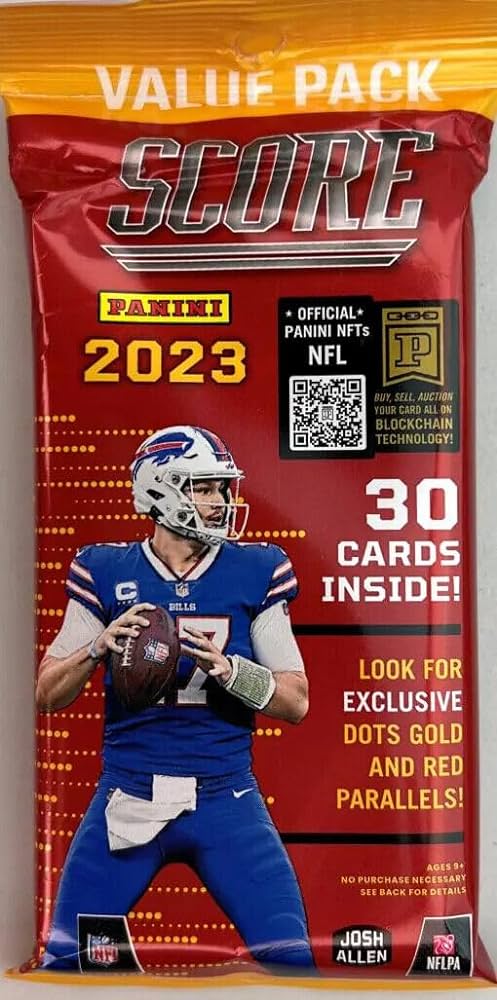 2023 Panini Score Football Fat Pack