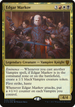 Edgar Markov (Commander 2017) (OVER-036) - Commander 2017 Oversized Foil