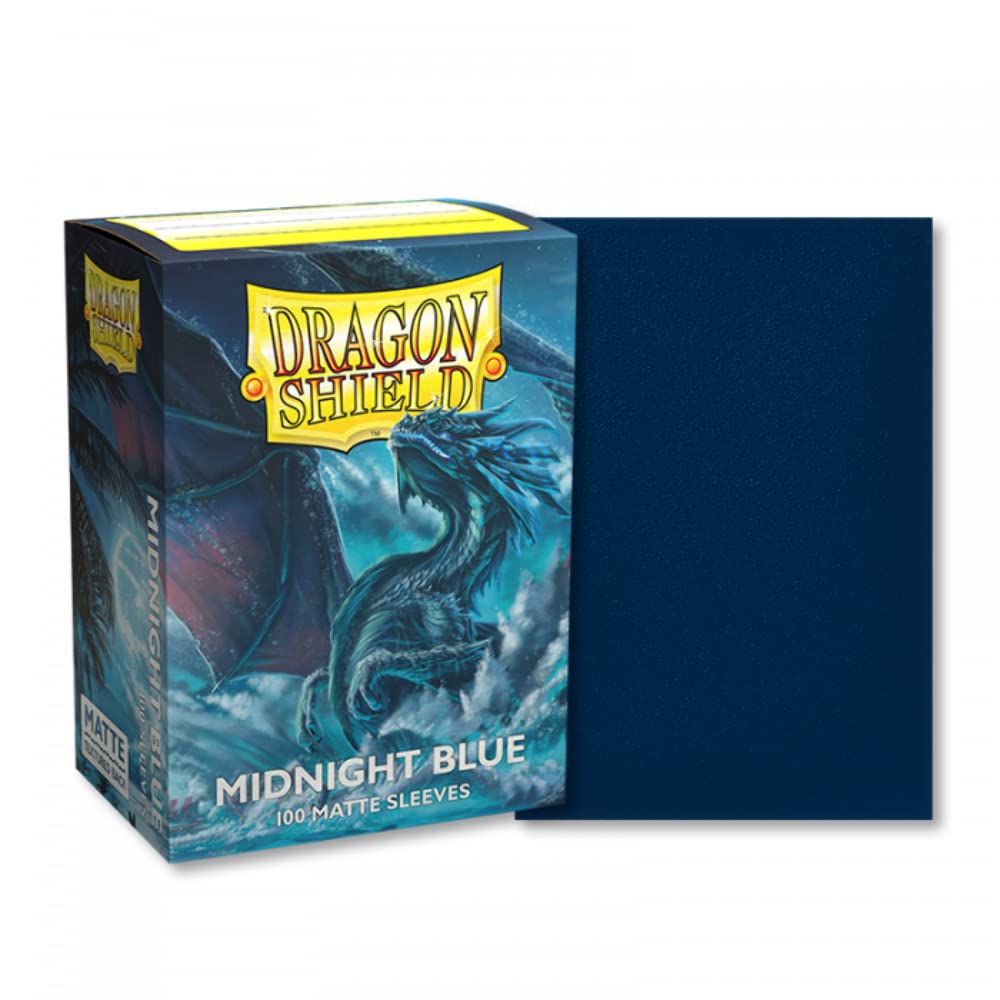 Dragon Shield Matte Card Sleeves 100ct - Midnight Blue | Eastridge Sports Cards