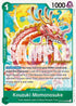 Kouzuki Momonosuke (028) (OP10-028) - Royal Blood Release Event Cards