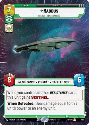 Raddus - Holdo's Final Command (Hyperspace) (366) - Jump to Lightspeed