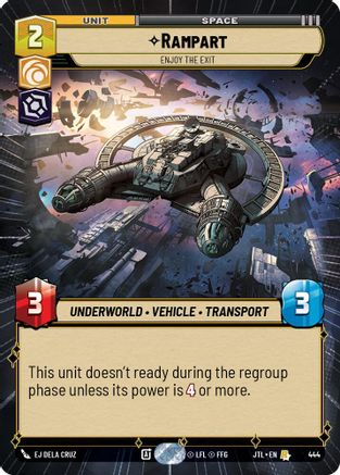Rampart - Enjoy the Exit (Hyperspace) (444) - Jump to Lightspeed