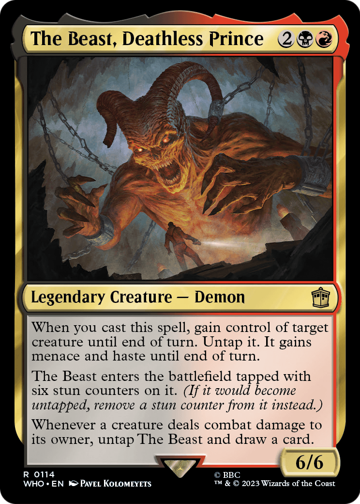The Beast, Deathless Prince (WHO-114) - Doctor Who