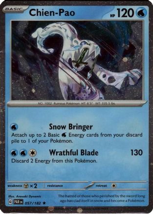 Chien-Pao (Cosmos Holo) (057/182) Holofoil [Miscellaneous Cards & Products] - Rare
