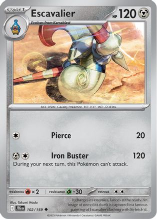 Escavalier (102) [Journey Together] - Uncommon