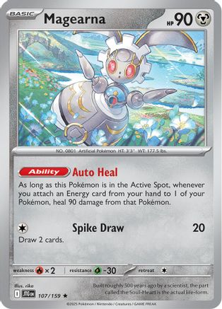 Magearna (107) Holofoil [Journey Together] - Rare