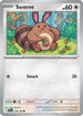Sentret 118  - Reverse Holofoil SV09 Journey Together - Common