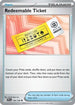 Redeemable Ticket 156  SV09 Journey Together - Uncommon