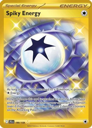 Spiky Energy (190/159) Holofoil [Journey Together] - Hyper Rare