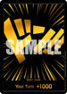 DON!! Card (Black and Gold) - One Piece Promotion Cards Foil