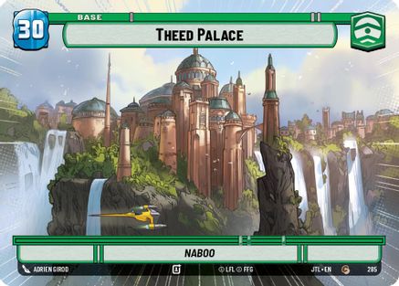 Theed Palace // X-Wing (Hyperspace) (285 // T06) - Jump to Lightspeed