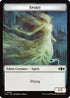 Spirit // Treasure Double-Sided Token (TDC-6 // 16) - Commander: Tarkir: Dragonstorm
