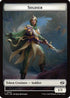 Soldier (0004) // Soldier (0005) Double-Sided Token (TDM-4 // 5) - Tarkir: Dragonstorm Foil