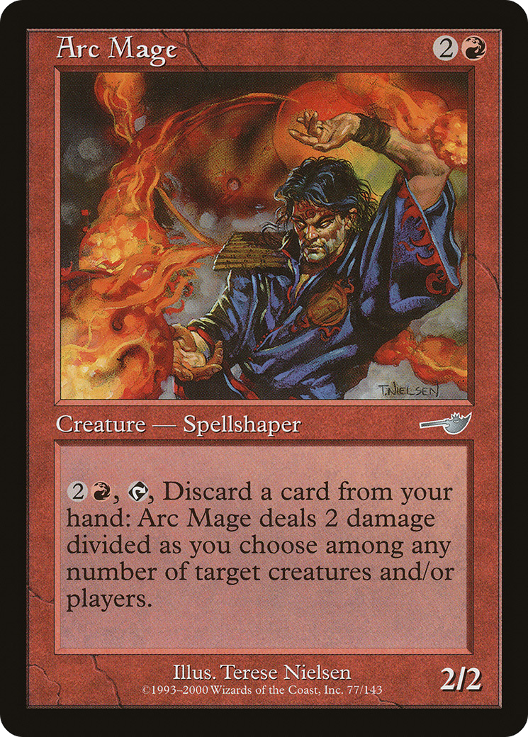 Arc Mage (NMS-077) - Nemesis Foil