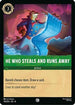 He Who Steals And Runs Away (114/204) - Reign of Jafar Cold Foil